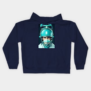 Cool futuristic surgeon Kids Hoodie